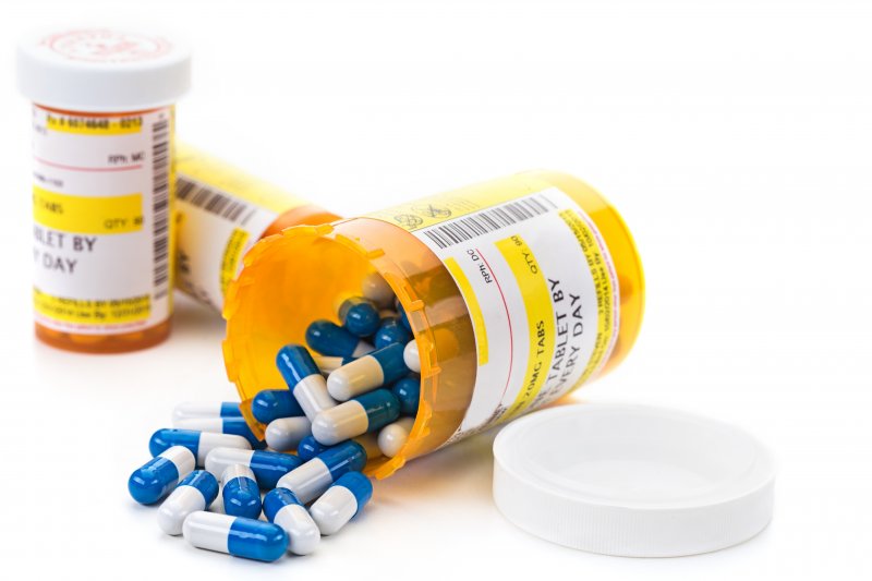 Picture of medications splayed out on a table